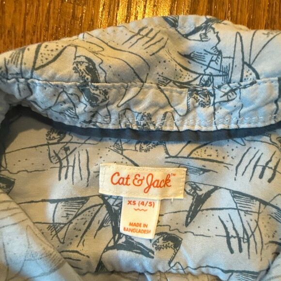 Boys short sleeve button down bundle 5-6 - Picture 10 of 11